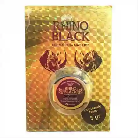 Rhino Black Crema Dorado