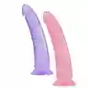 Dildo Realista Jelly Copa Succion