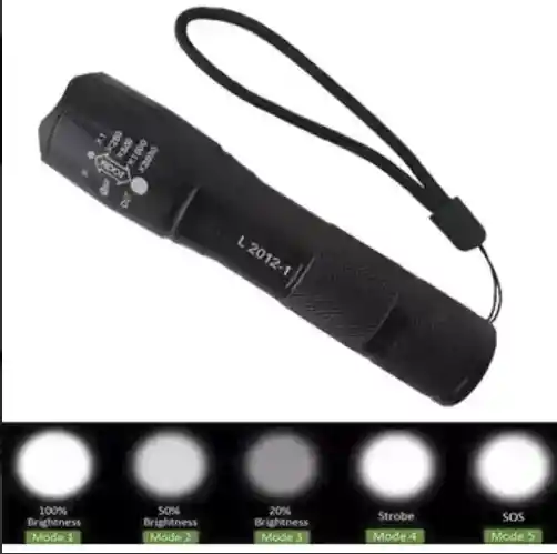 Set Linterna Power Style Cree L2012 1200 Lumens Bajo Consumo