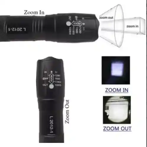 Set Linterna Power Style Cree L2012 1200 Lumens Bajo Consumo