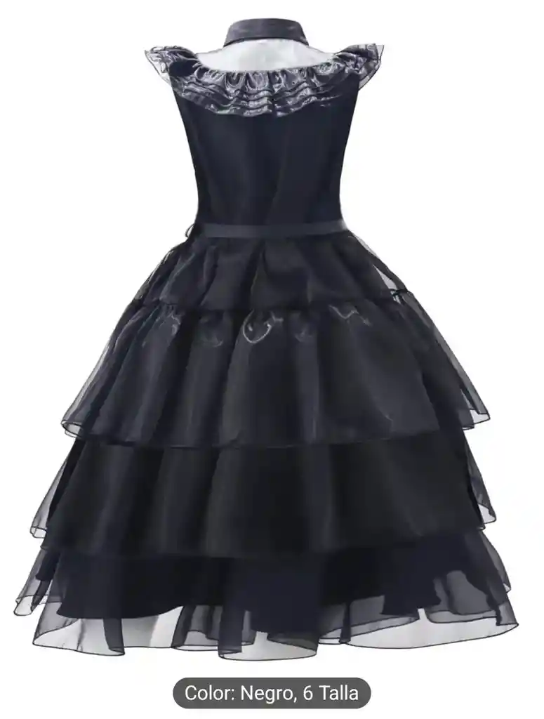 Disfraz De Merlina_talla 6-7