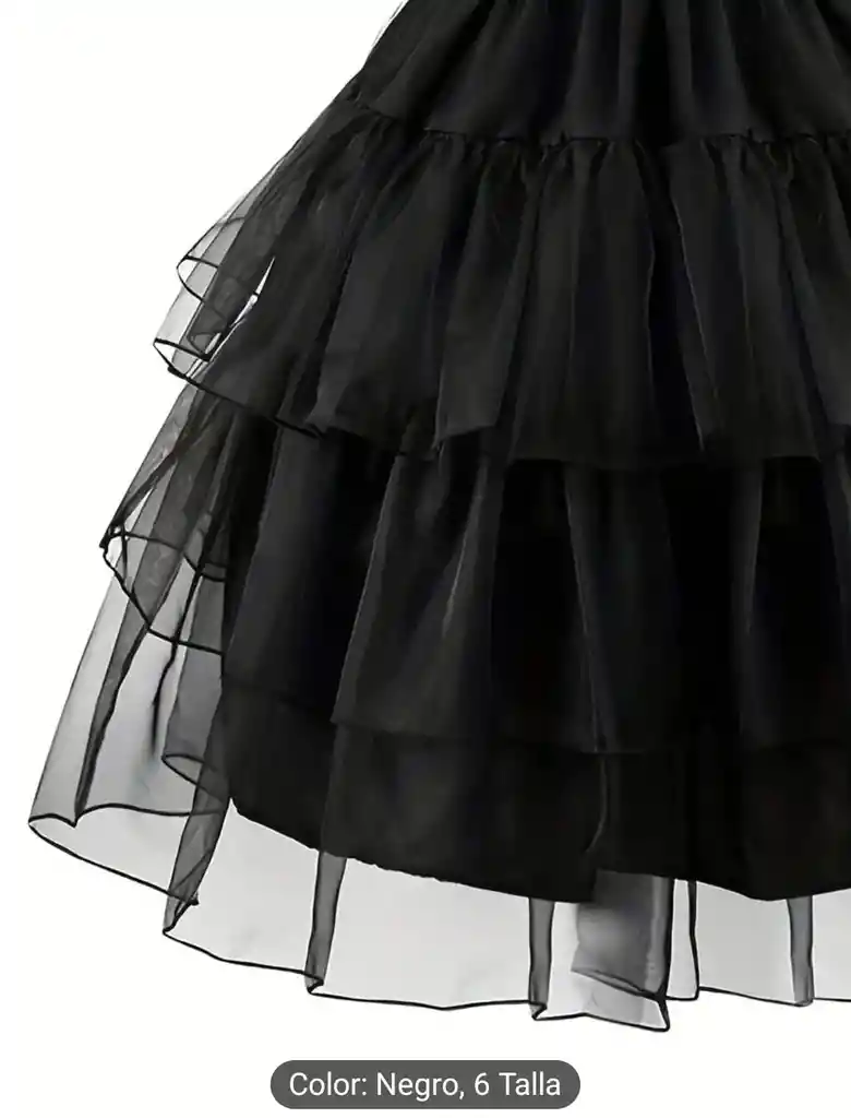 Disfraz De Merlina_talla 6-7