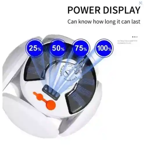 Lampara Solar 4 Bombillos Led De Emergencia Futbol 2029 Foco