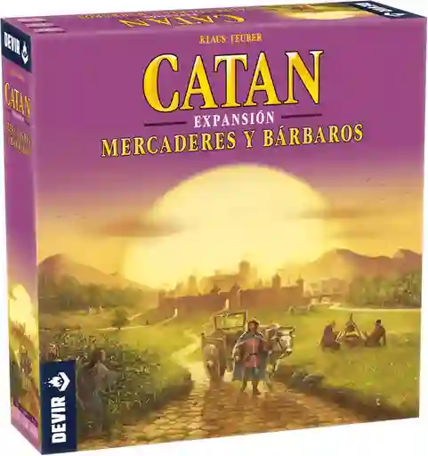 Juego De Mesa Catan Mercaderes Y Barbaros Expansión Adultos