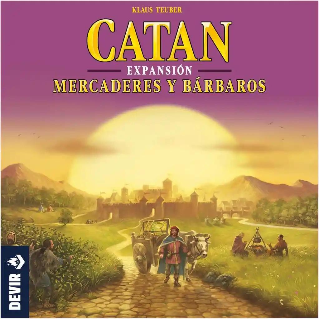 Juego De Mesa Catan Mercaderes Y Barbaros Expansión Adultos