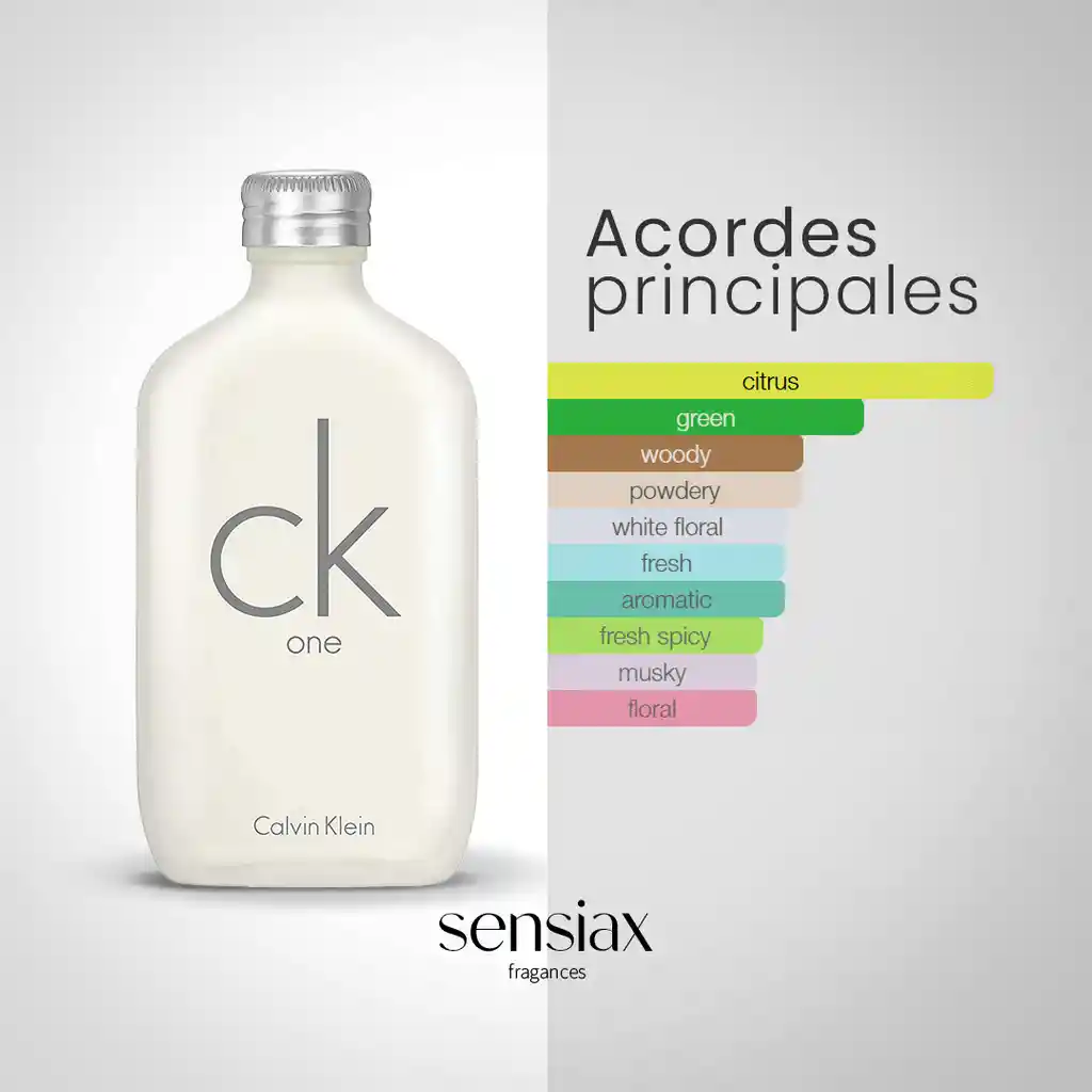Perfume Calvin Klein One - Loción 100ml