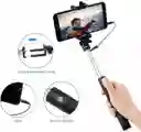 Mini Monopod Baston Palo Selfie Con Cable Y Boton Android