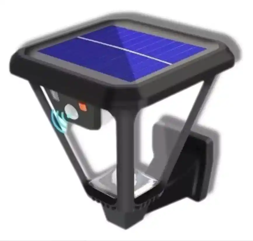 Farol Led Para Exteriores Con Panel Solar Hs-v83