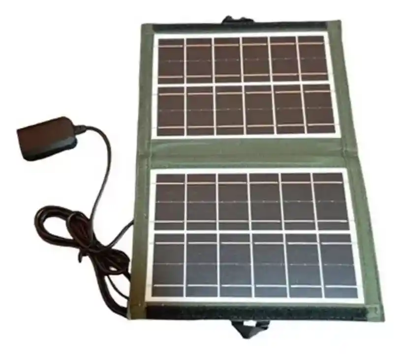 Panel Solar Plegable Cl-670 Carga Celular Puerto Usb6v