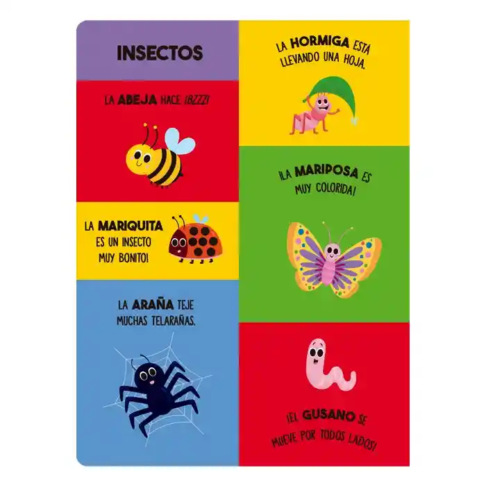 Mi Gran Libro Didáctico Actividades De Animales Para Niños