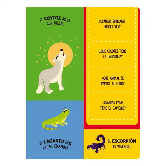 Mi Gran Libro Didáctico Actividades De Animales Para Niños