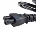 Cable De Poder Tipo Trebol ,pc,imprsora,tv