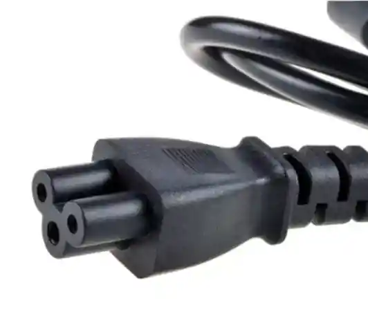 Cable De Poder Tipo Trebol ,pc,imprsora,tv