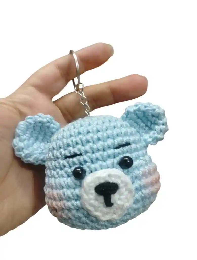 Amigurumi Oso Muñeco Llavero Oso