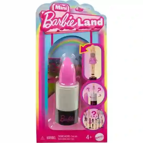 Mini Barbieland Muñeca Fashionista Lipstick Sorpresa