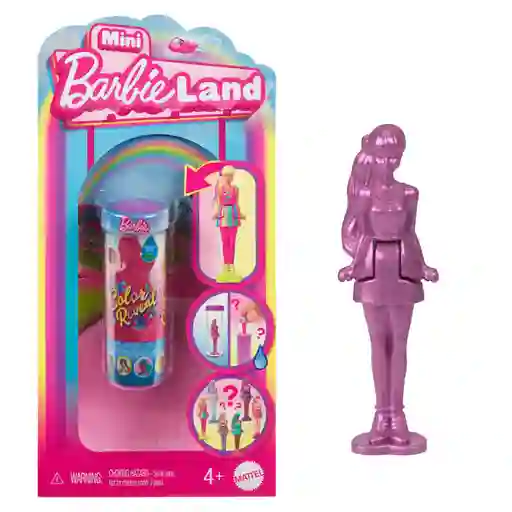 Muñeca Mini Barbieland Muñeca Color Reveal Sorpresa