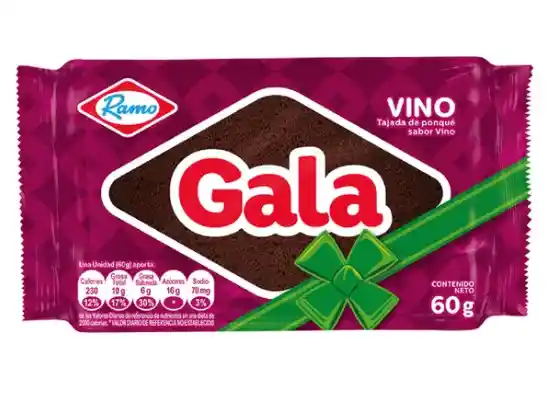 Gala Tajado 60 Gramos Sabor A Vino