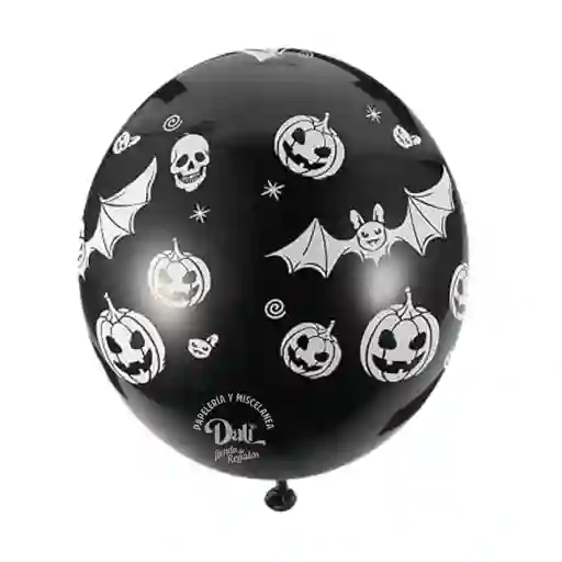 Globo Halloween Negro