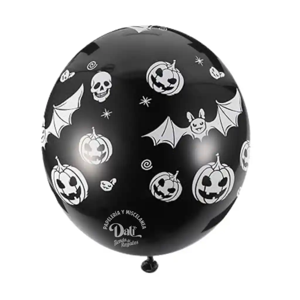 Globo Halloween Negro