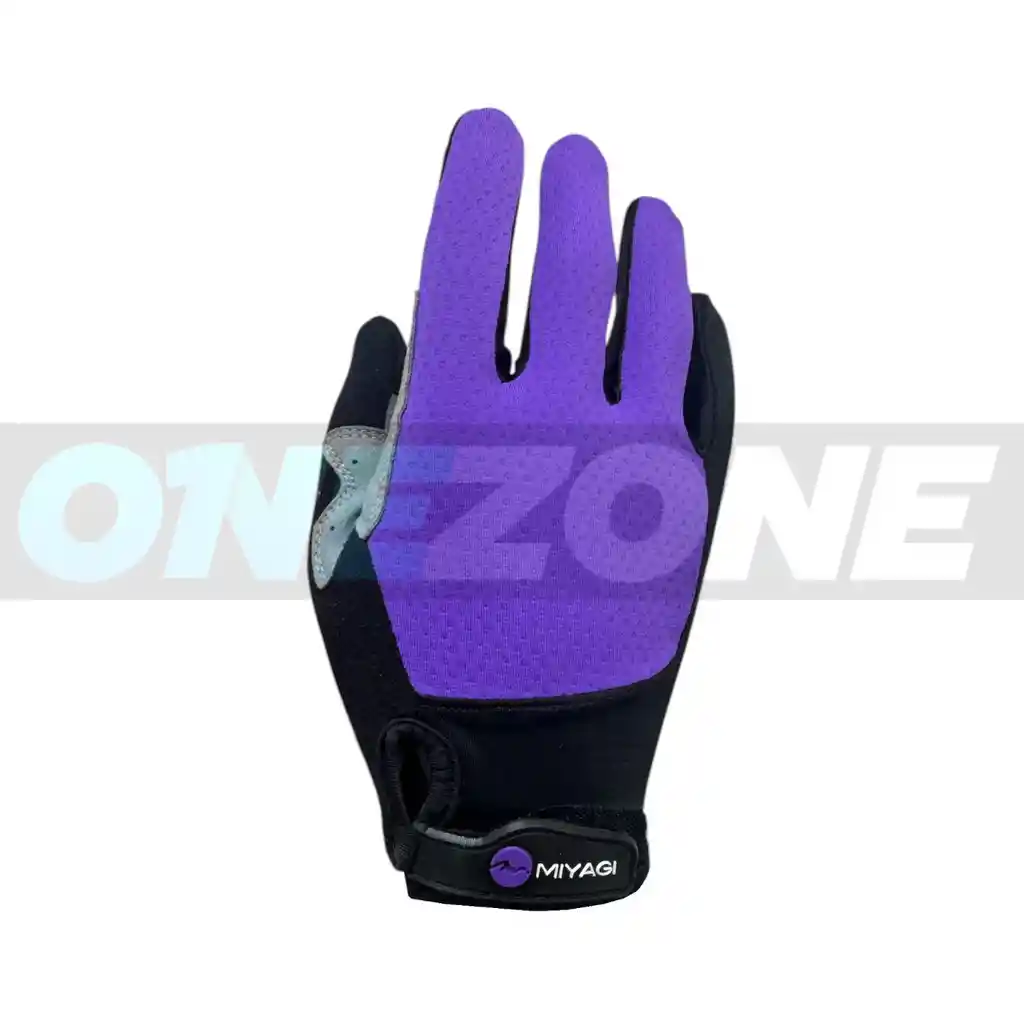 Guantes Miyagi Ciclismo, Fitness, Gym, Training, M051777/ Morado-talla: M