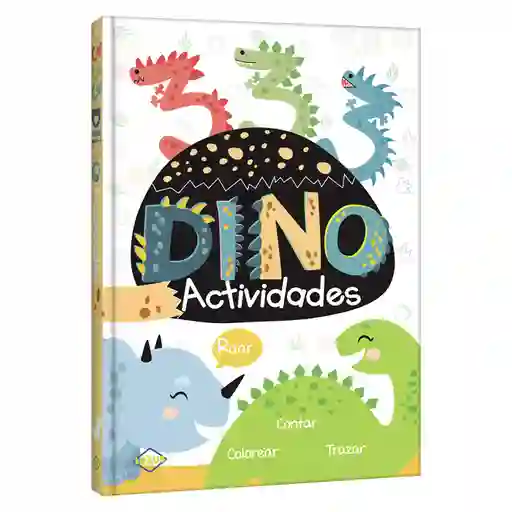 Libro Actividades Para Colorear De Dinosaurios Para Niños