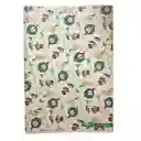 Papel De Regalo Kraft Navideño 10 Pliegos