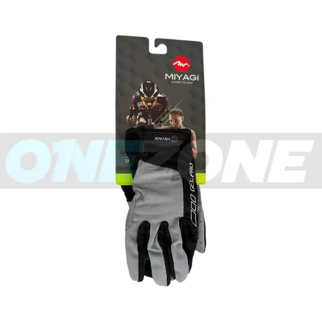 Guantes Miyagi Ciclismo, Fitness, Gym, Training, M051777/ Gris-talla: S