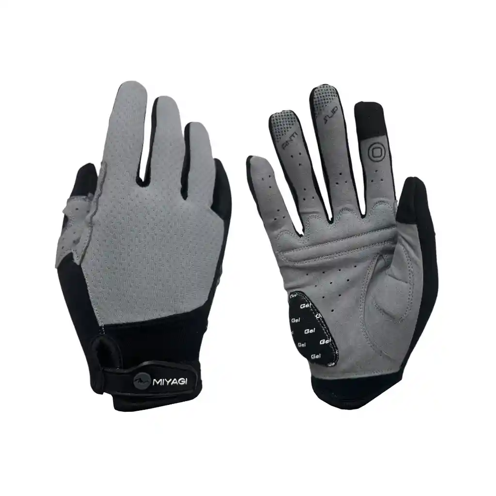 Guantes Miyagi Ciclismo, Fitness, Gym, Training, M051777/ Gris-talla: Xl