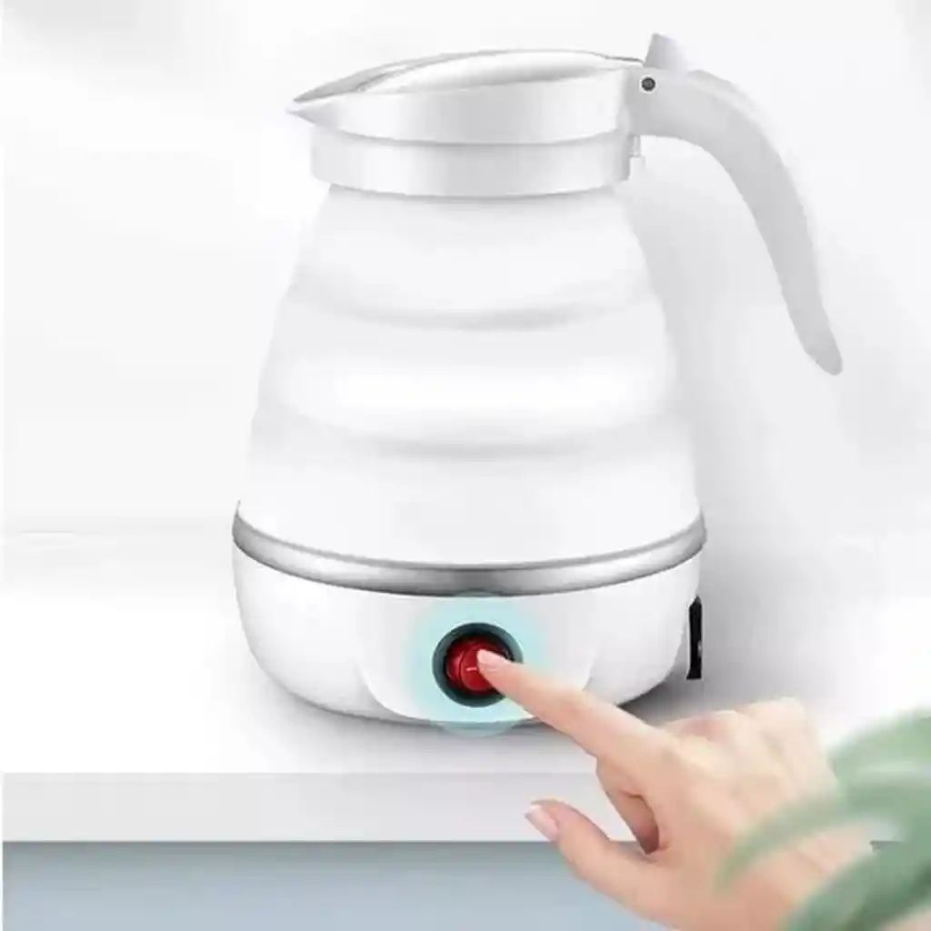 Cafetera Electrica Plegable Silicona Calentador Portátil