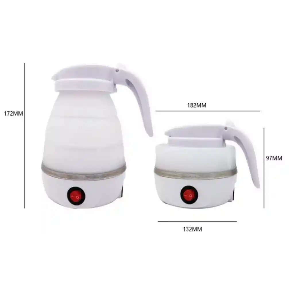 Cafetera Electrica Plegable Silicona Calentador Portátil