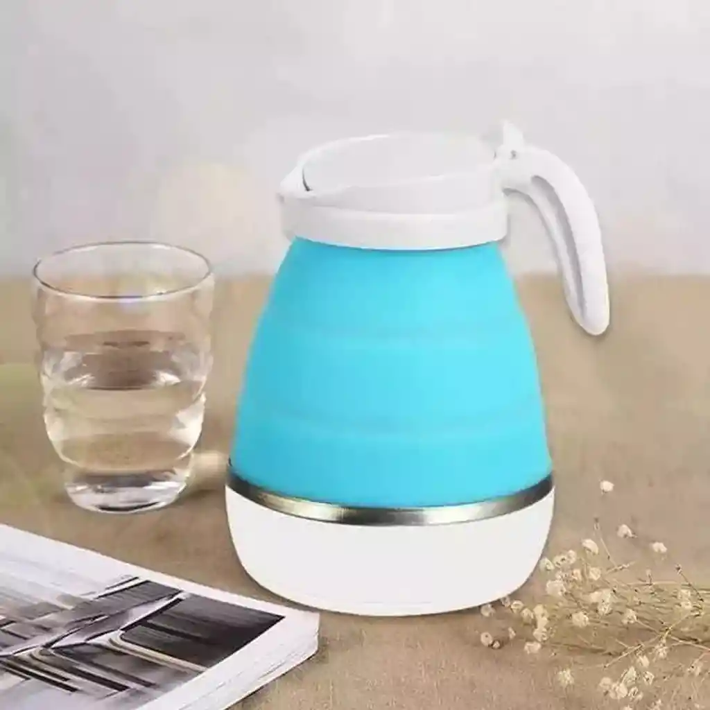 Cafetera Electrica Plegable Silicona Calentador Portátil