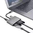 Hub Adaptador Usb C- A Hdmi /vga / Usb / Compatible Thunderbolt 2