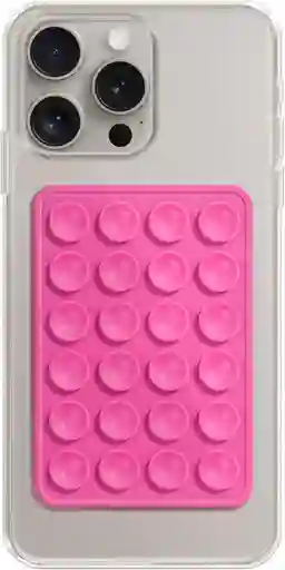 Adhesivo Silicona De Succion Para Celular Fuscia