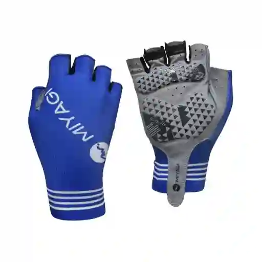 Guantes Ciclismo, Training Miyagi Deportivo-m018719/ Azul-talla: L