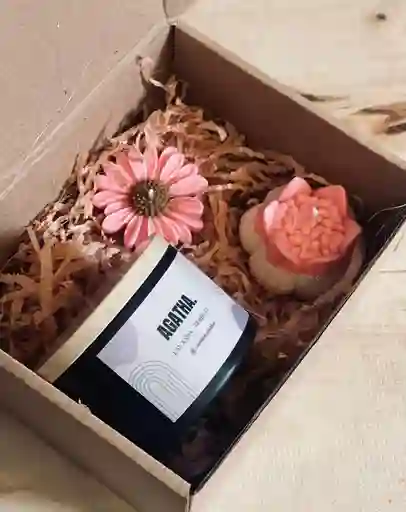 Caja De Velas Con Aroma Serenidad Natural