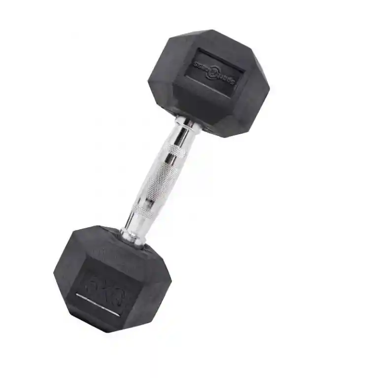 Mancuerna Encauchetada Profesional 5 Kilos Sportfitness