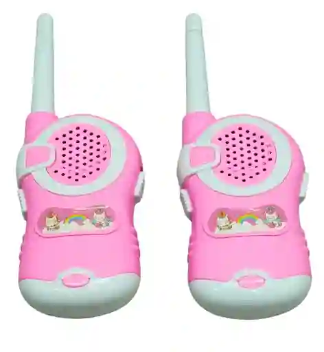 Juguete, Walkie Talkie De Unicornio Rosado
