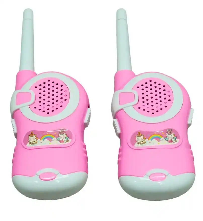 Juguete, Walkie Talkie De Unicornio Rosado