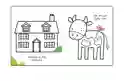 Libro Actividades De Color Y Diversión En La Granja Niños