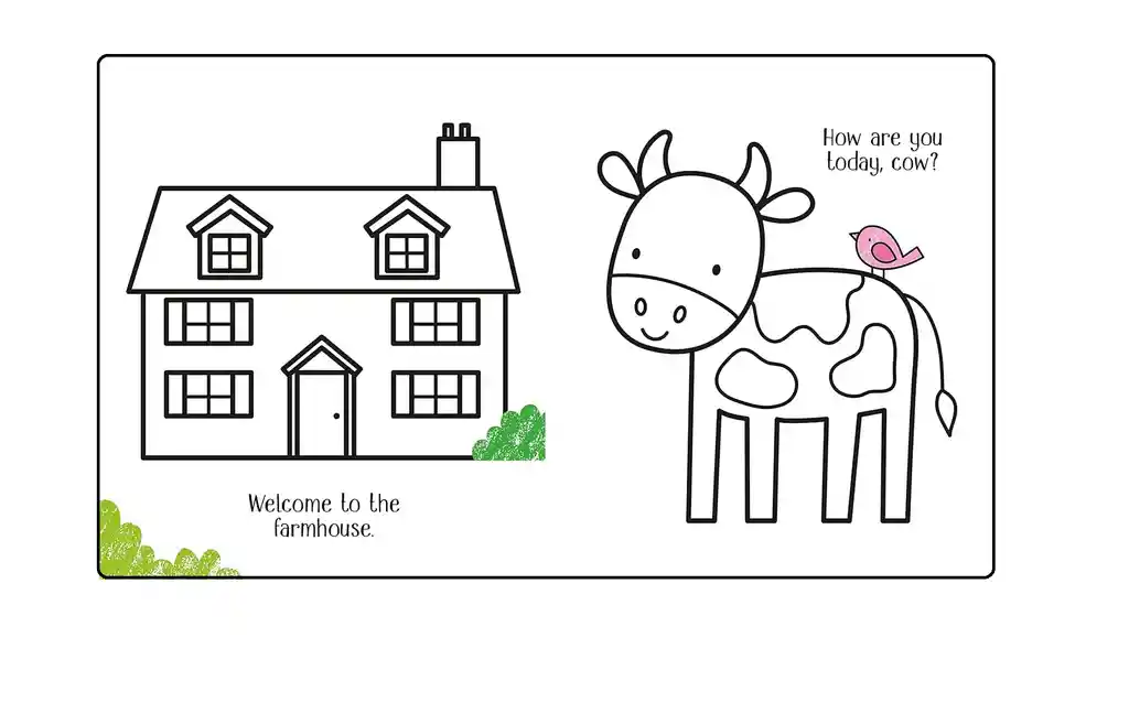 Libro Actividades De Color Y Diversión En La Granja Niños