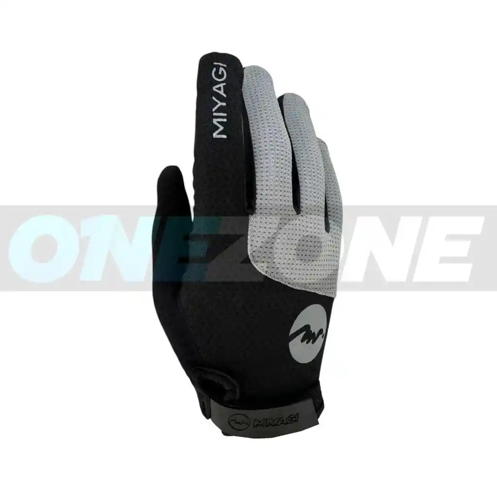 Guantes Ciclismo Miyagi, Training, Deportivo-m058778/ Gris/negro-talla: M