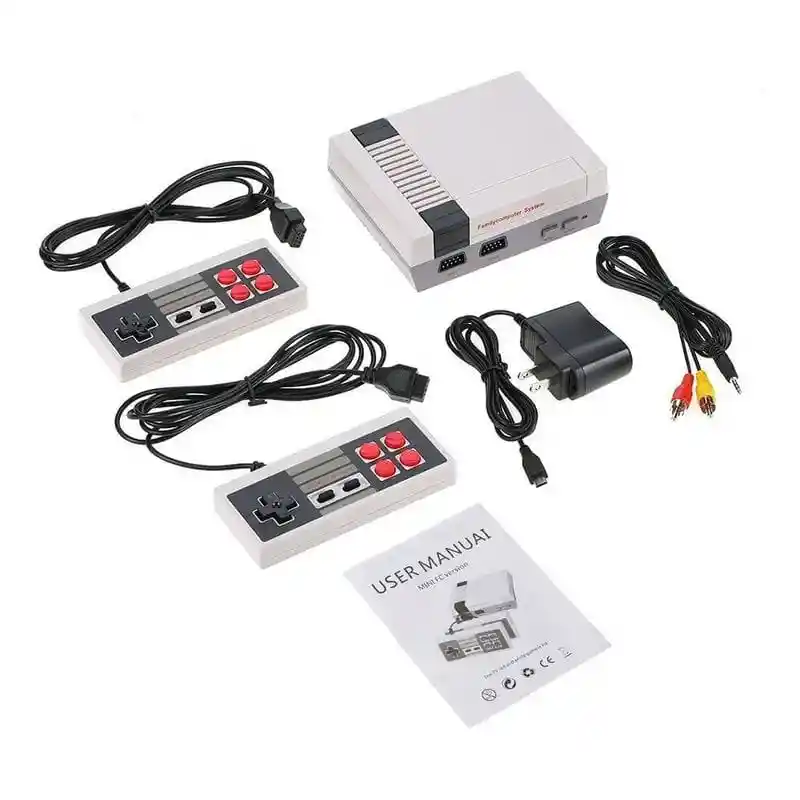 Consola Mini Retro 620 Juegos Clásico + 2 Controles