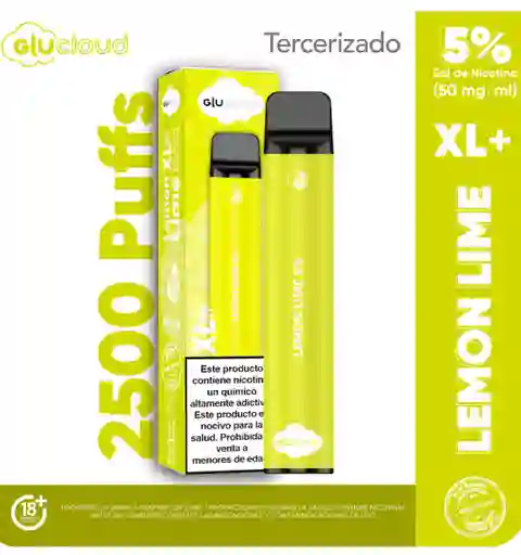 Glucloud Vape Lemon Lime Xl 2500 Puff