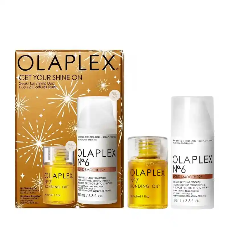 Olaplex Get Your Shine On Rutina Anti-frizz Y Protección Térmica Nº 6 100ml Y Nº 7 30ml (edición Limitada)