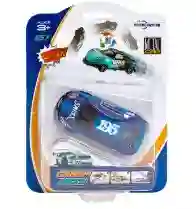 Juguete Crash Racing - Carro De Carrera #195 Azul