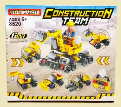 Juguete Tiempo De Construccon 127pcs