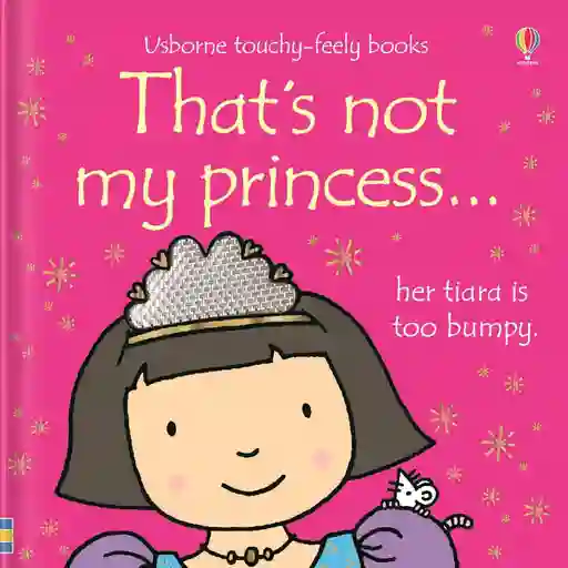 Libro Infantil Didáctico De Tacto Princesas Para Niños