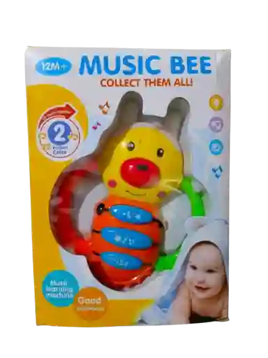 Juguete Didáctico Para Bebé Music Bee Con Sonidos