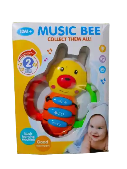 Juguete Didáctico Para Bebé Music Bee Con Sonidos