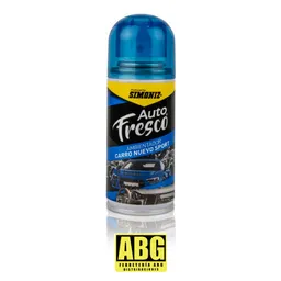 Ambientador Simoniz Auto Fresco Carro Nuevo Sport 110ml